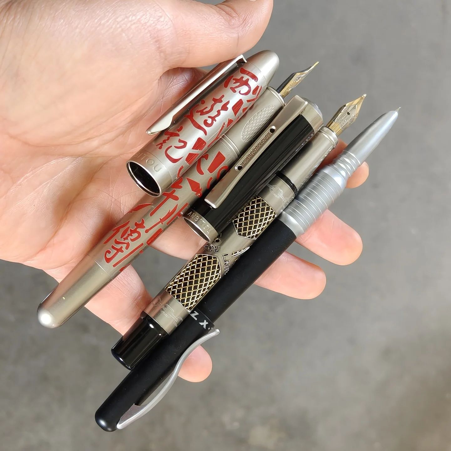 Vintage Collectible Pens - 3 أقلام حبر قديمة نادرة، رؤوس