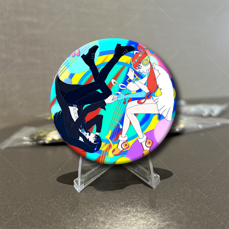 جديد Ado Kyogen X Uta لينة زر  - مراجعة Vintage Collectible Pins وسعره