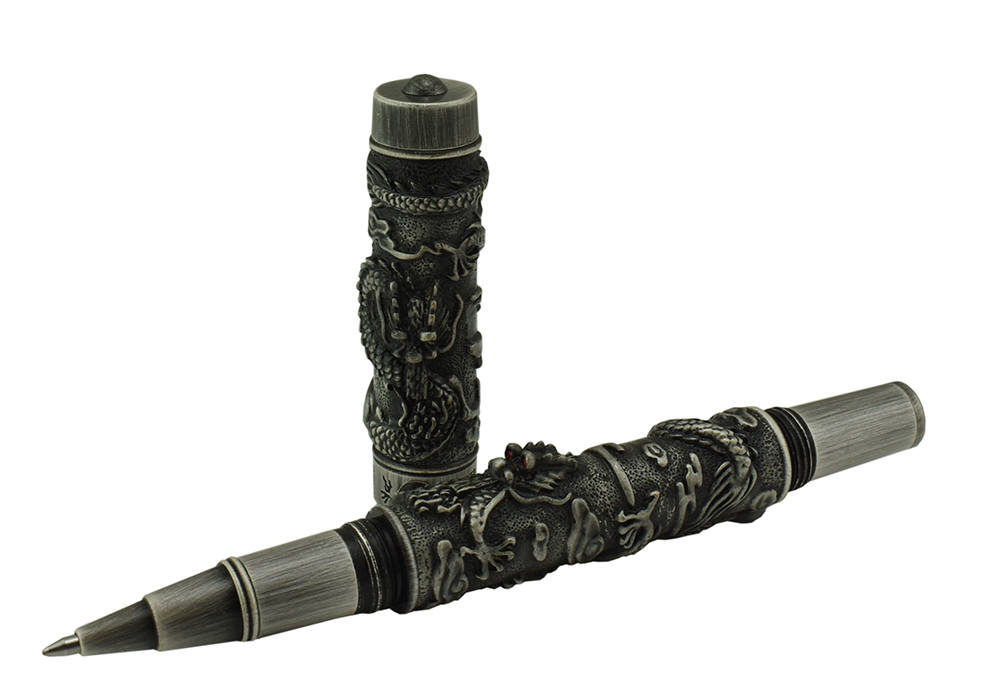 Jinhao خمر قلم الكرات الدوّارة - مراجعة Vintage Collectible Pens وسعره