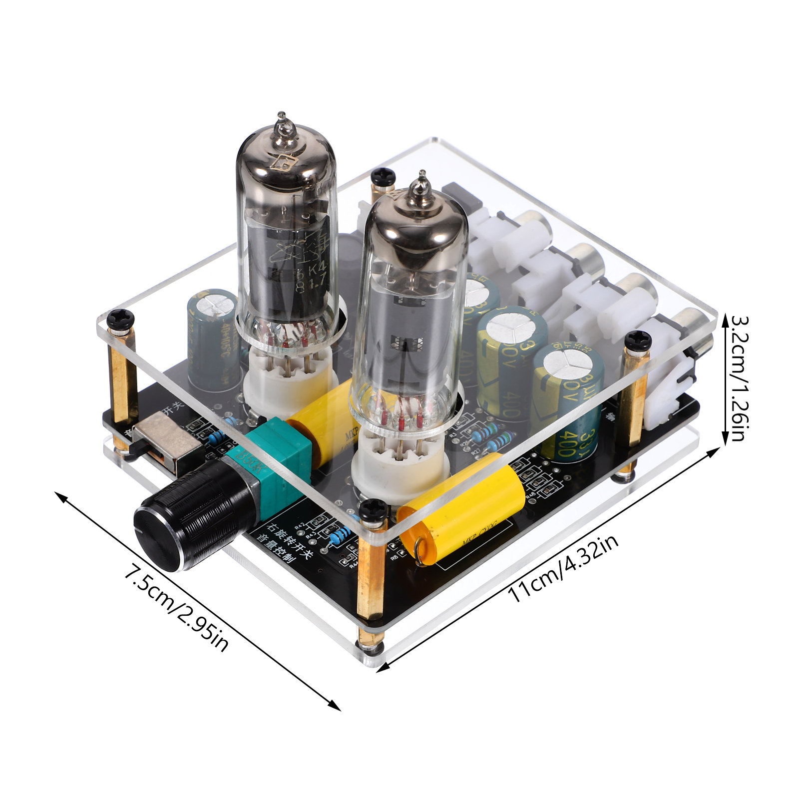 مضخم صوت أنبوبي فاكيوم إلكترون - مراجعة Tube Amplifier Part وسعره