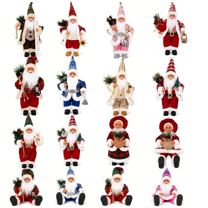 تمثال سانتا كلوز واقف مصنوع يد - مراجعة Vintage Collectible Santa وسعره