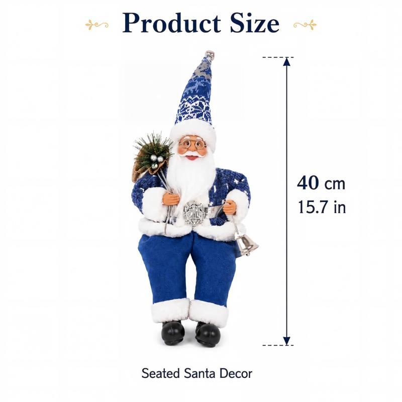 تمثال سانتا كلوز واقف مصنوع يد - مراجعة Vintage Collectible Santa وسعره